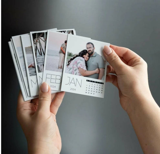 Custom Photo Calendar Magnets – A Year of Memories, One Month at a Time
