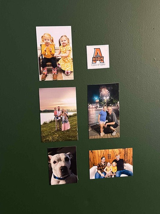 2.75'"x 2.75" Custom Flexible Refrigerator Magnets - Personalized Photo & Business Magnets
